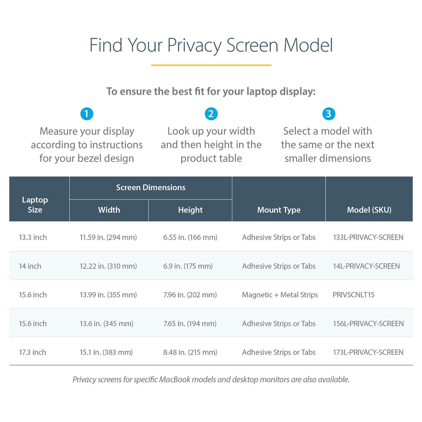 Filtër Privatësie StarTech.com 156G-PRIVACY-SCREEN, 15.6", 16:9, Gold, ±30°, Anti-Glare, Reduktim i Dritës Blu - Zezë - 11