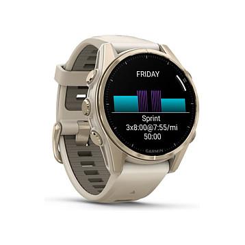 Orë e mençur Garmin fēnix 8, 43mm, AMOLED 1.3", Sapphire, GPS Multi-Band, 32GB - Ari/Hiri - 6