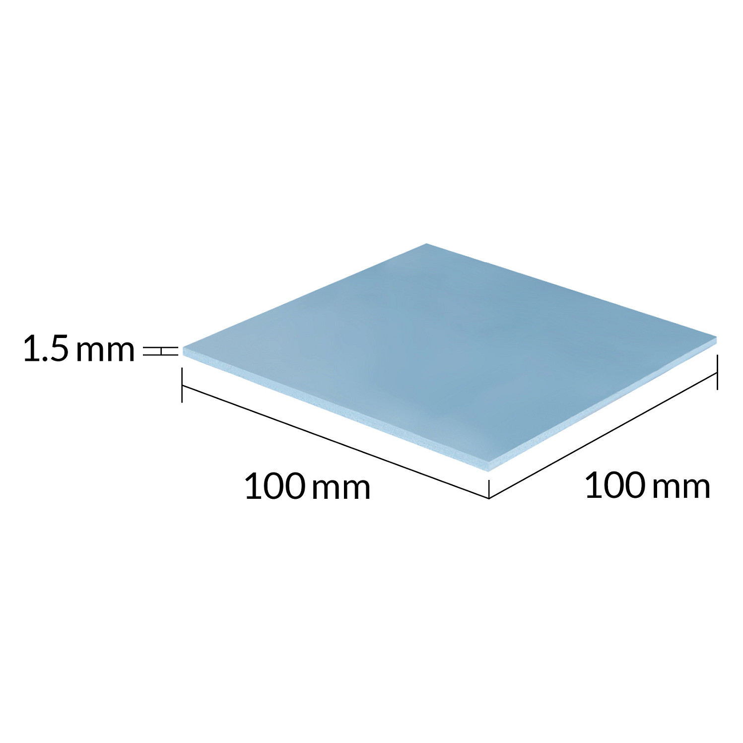 Pad Termik ARCTIC TP-3 / 100x100mm / 1.5mm / 6W/mK - 3