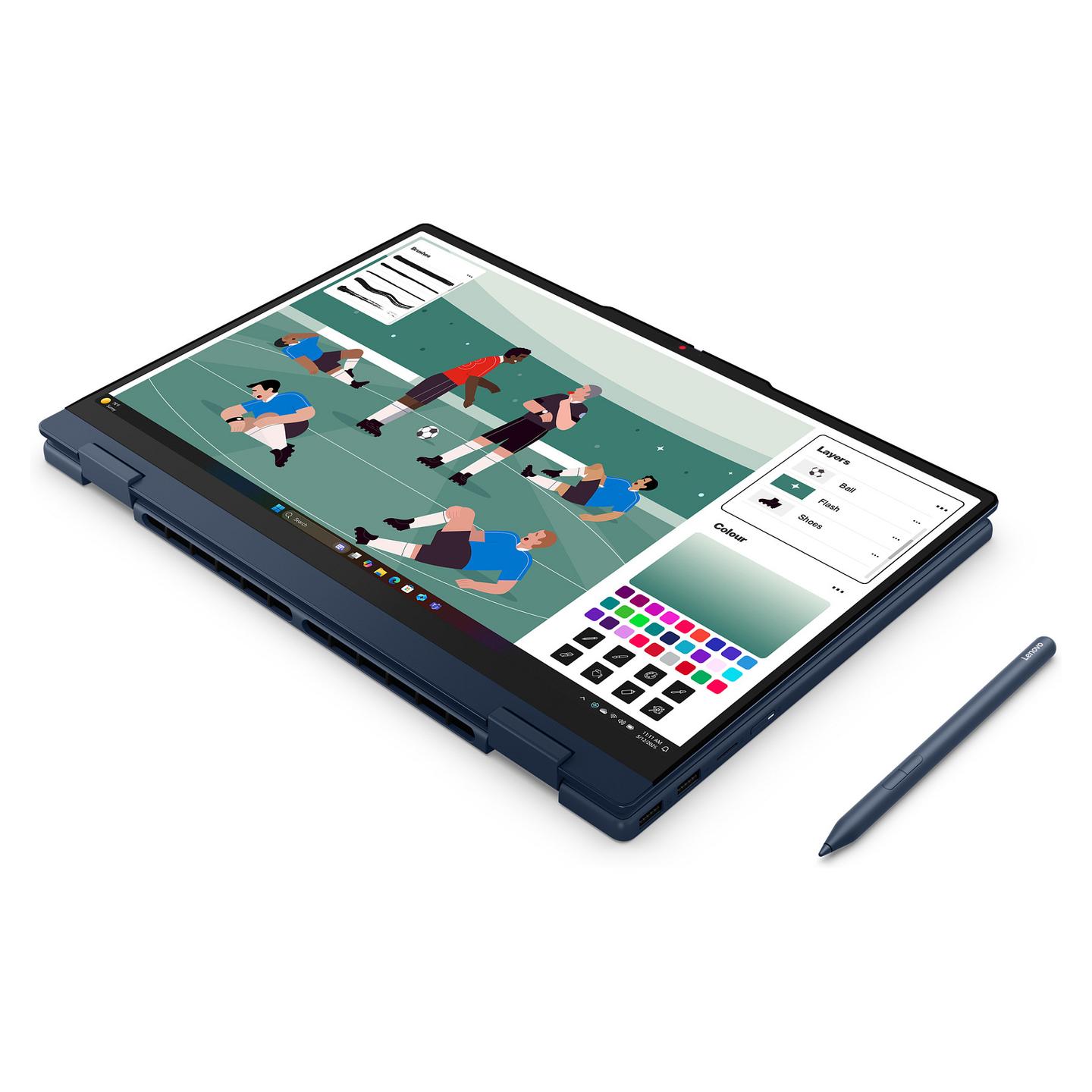 Laptop Lenovo IdeaPad 5 2-in-1 15AGP11, Ryzen AI 7 445, 16GB DDR5, 1TB, 15.3" WUXGA IPS Touch 60Hz, AMD Radeon 840M - Blu - 6