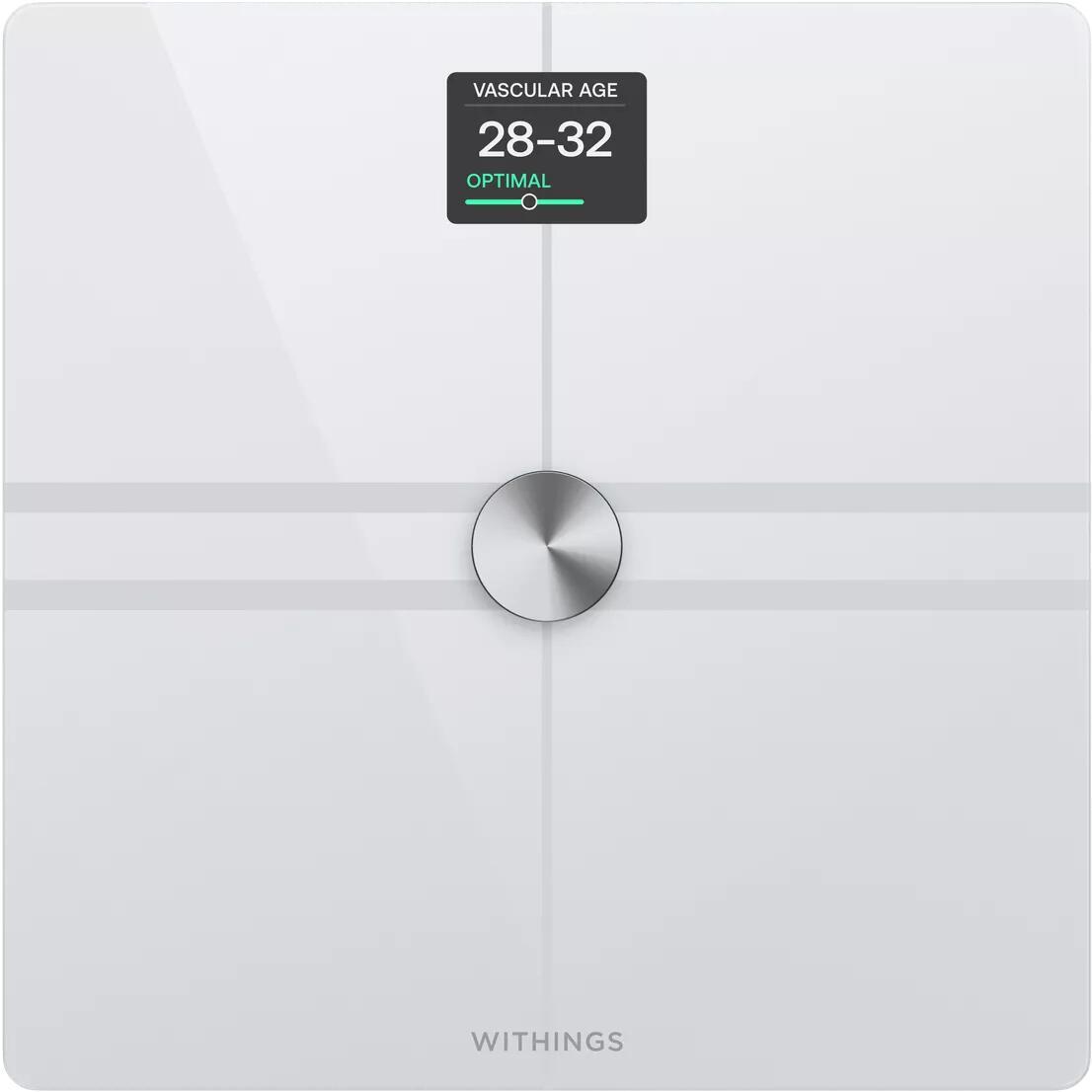 Peshore Withings Body Comp / WBS12-WHITE-ALL-INTER / 200kg / Wi-Fi + Bluetooth / 2.8" LCD / Body Composition – Bardhë