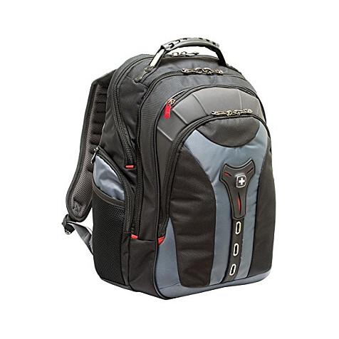 Çantë për laptop Wenger SwissGear Pegasus 600639 / Backpack / 17" / 25 L / 84% Polyester + 16% PVC / Triple Protect / Tablet Compartment / SmartOrg Organizer / CaseBase / Trolley Strap - Blu/Zezë