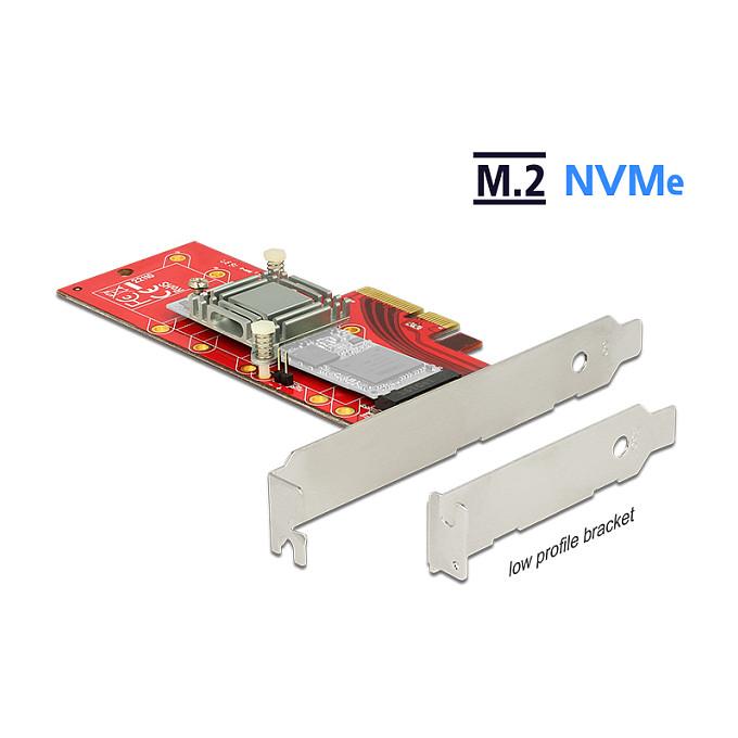 Kartë Zgjerimi PCI Express Delock 89577 / PCIe 4.0 x4 / 1x M.2 Key M / NVMe / Low Profile - 3