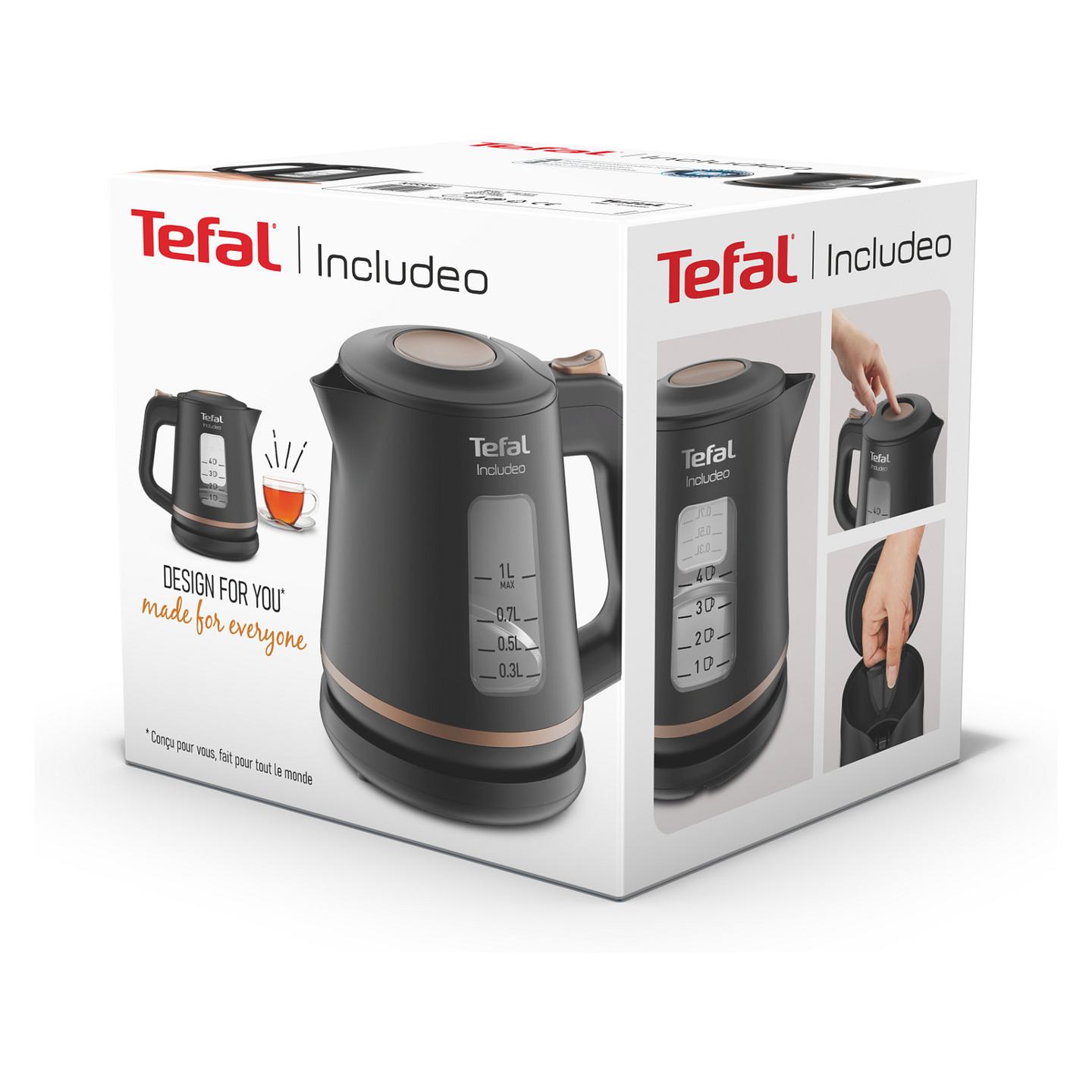Çajnik Elektrik Tefal Includeo KI5338, 1L, 2400W, 360° – Zezë - 13