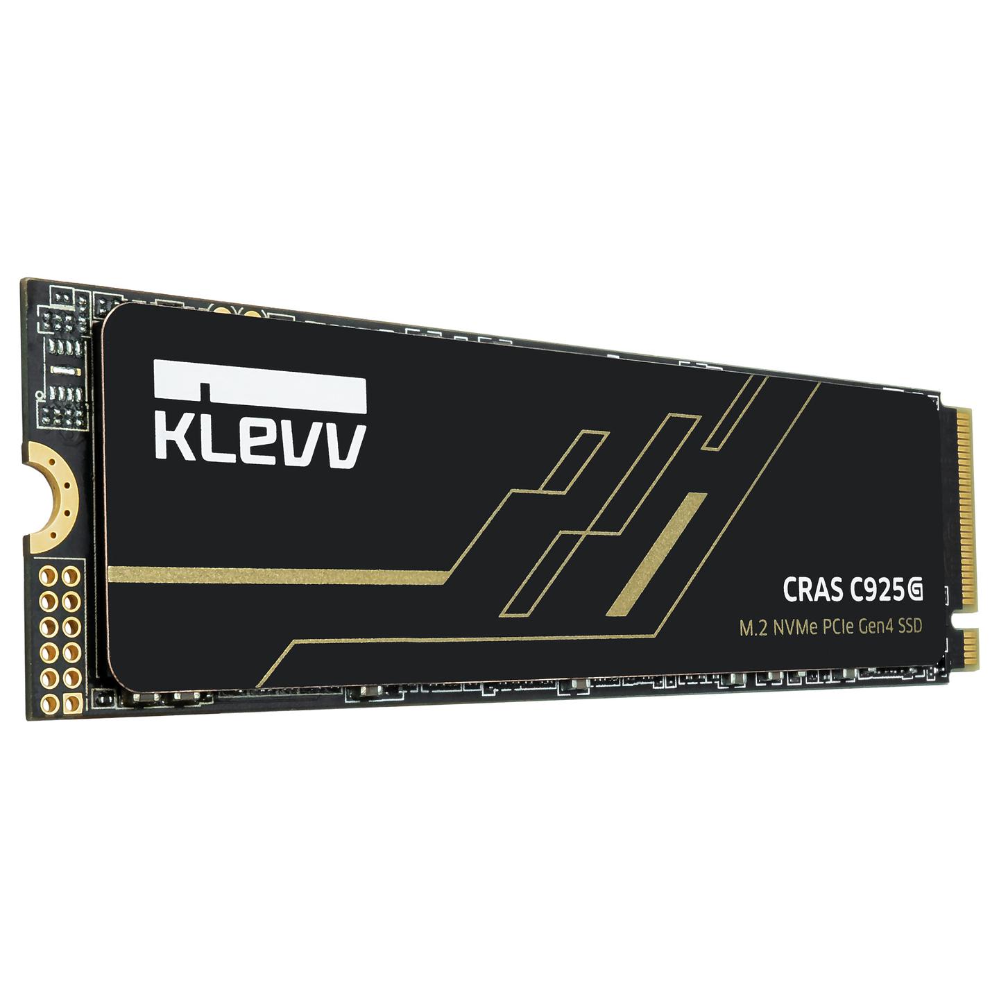 SSD e Brendshme KLEVV CRAS C925G, 1TB, M.2 2280, PCIe 4.0 x4 NVMe, 7400MB/s Read, 6300MB/s Write - 3