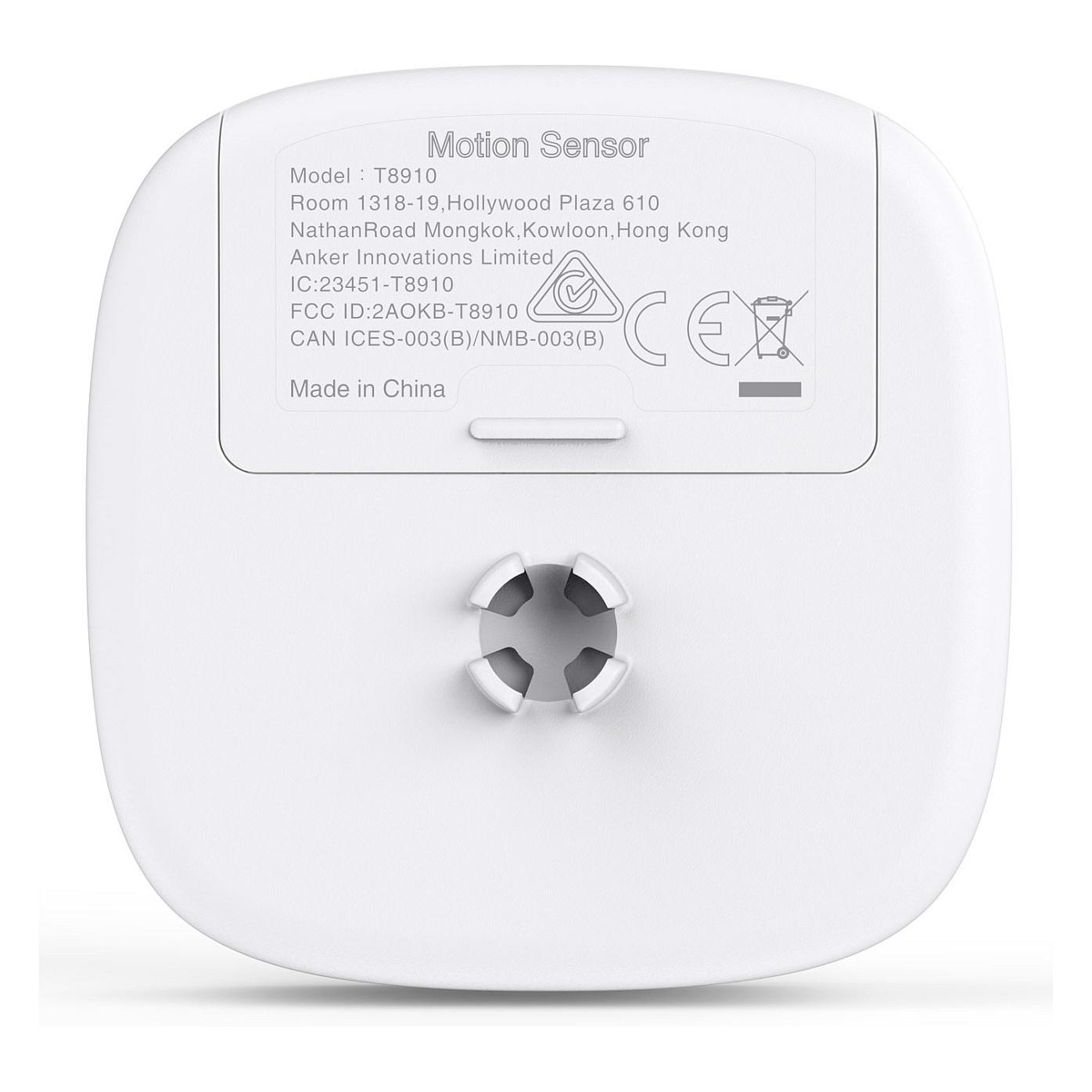 Sensor Lëvizjeje për Sisteme Sigurie eufy T8910021, Wireless, Distancë Detektimi 9.1m, Montim në Mur - Bardhë - 3