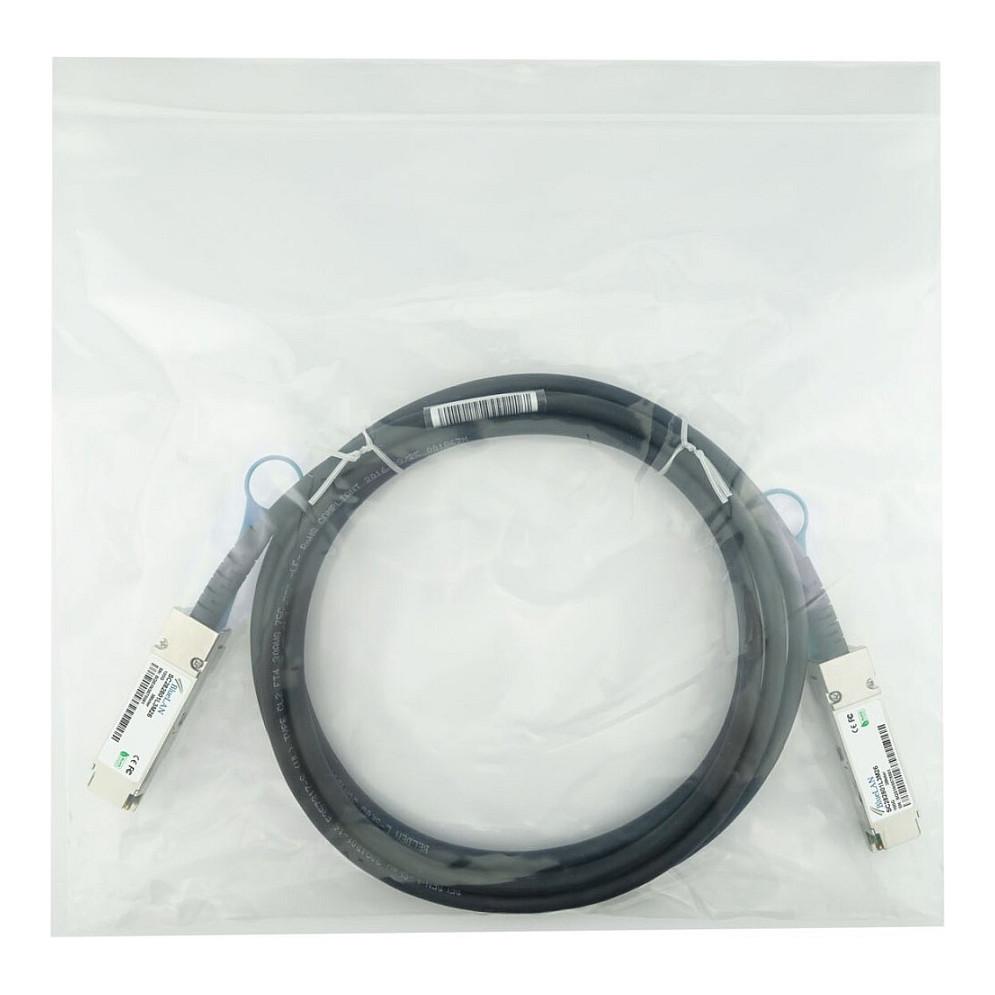 Kabllo për Rrjet BlueOptics ACC763-10000S-BL, 100 Gbps, QSFP28 në QSFP28, DAC, 3 m - Zezë - 6