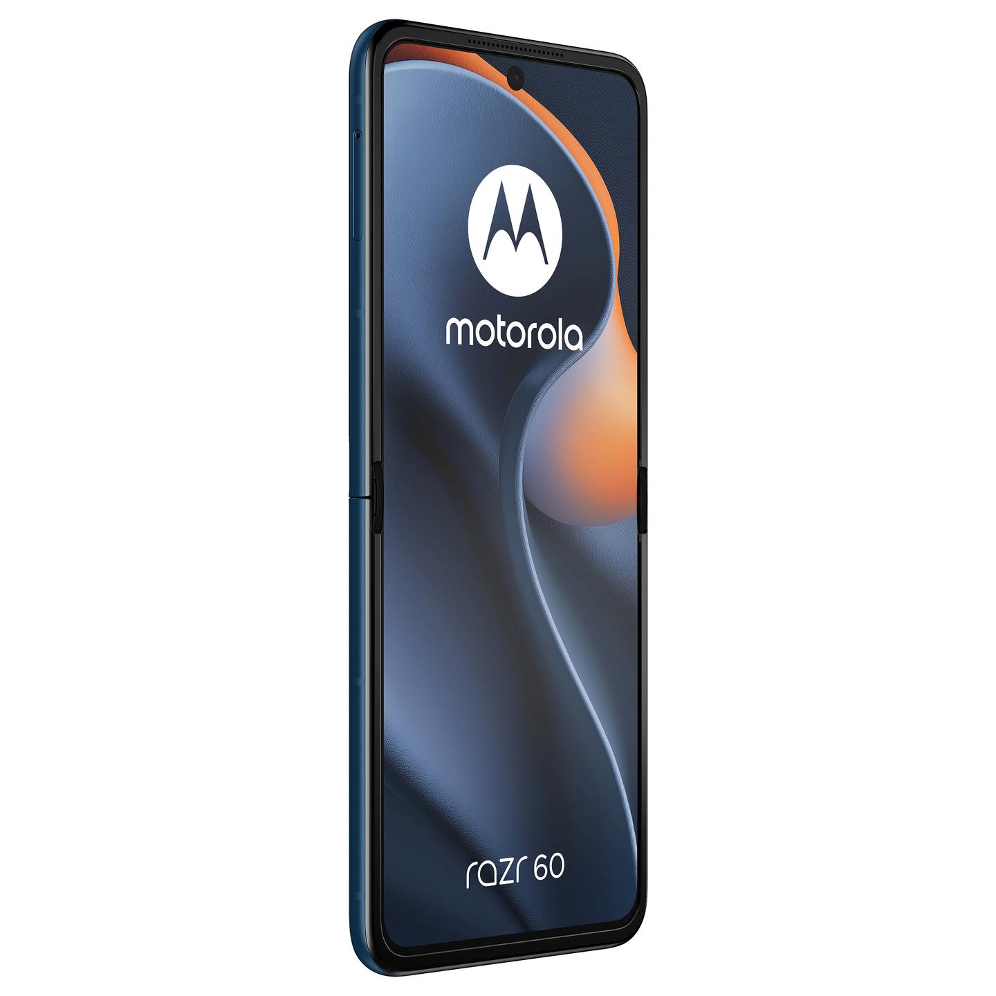 Telefon Android Motorola razr 60 5G / Dimensity 7400X / 8GB / 256GB / 6.9" pOLED / 120Hz / 50MP – Blu e errët - 3