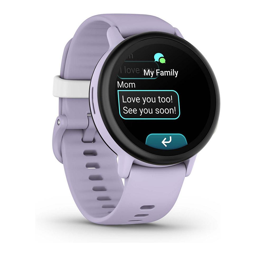 Orë e Mençur Garmin Bounce 2, 43mm, AMOLED 1.2", GPS, LTE, 4GB - Vjollcë/Zezë - 3