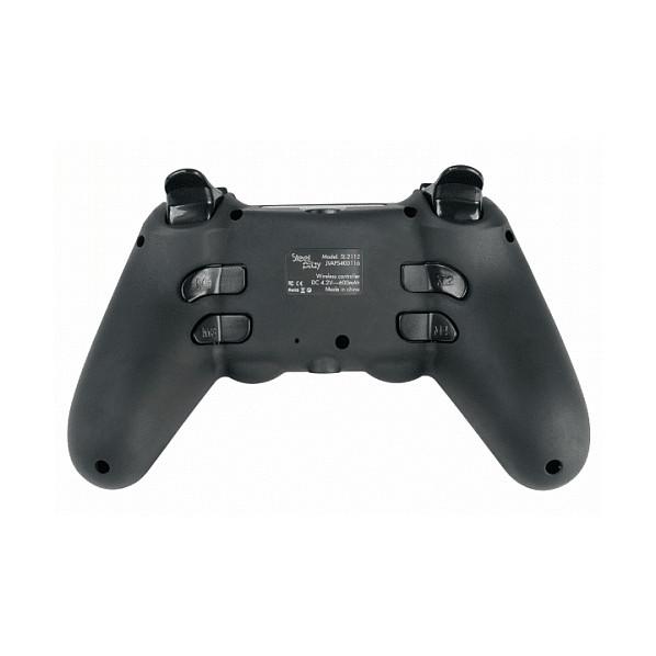 Kontroller Gaming Steelplay Slim Pack, USB, Vibrim Dual, PS3, PS4, PC – Blu - 2