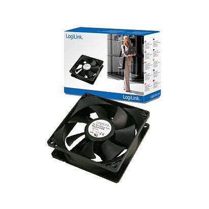 Ftohës për Kasë LogiLink FAN103 / 120mm / 2000 RPM / Molex 4-pin – Zezë - 2
