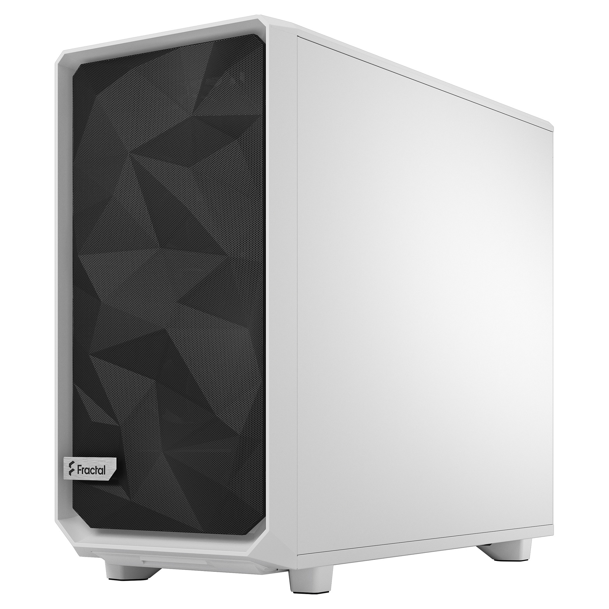 Kasë PC Fractal Design Meshify 2 Lite / Midi Tower / E-ATX + ATX / 2x 140mm + 1x 140mm Fan / Tempered Glass - Bardhë - 10