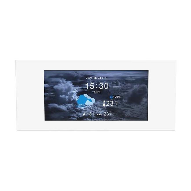 Ekran LCD për Kasë Thermaltake 6.0" LCD Panel Kit for View 600 TG, 1480×720, TFT-LCD, USB 2.0 - Bardhë