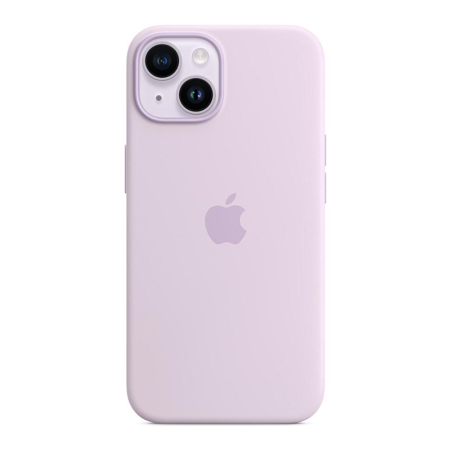 Case për Telefon Apple iPhone 14, Silicone, MagSafe - Rozë - 2