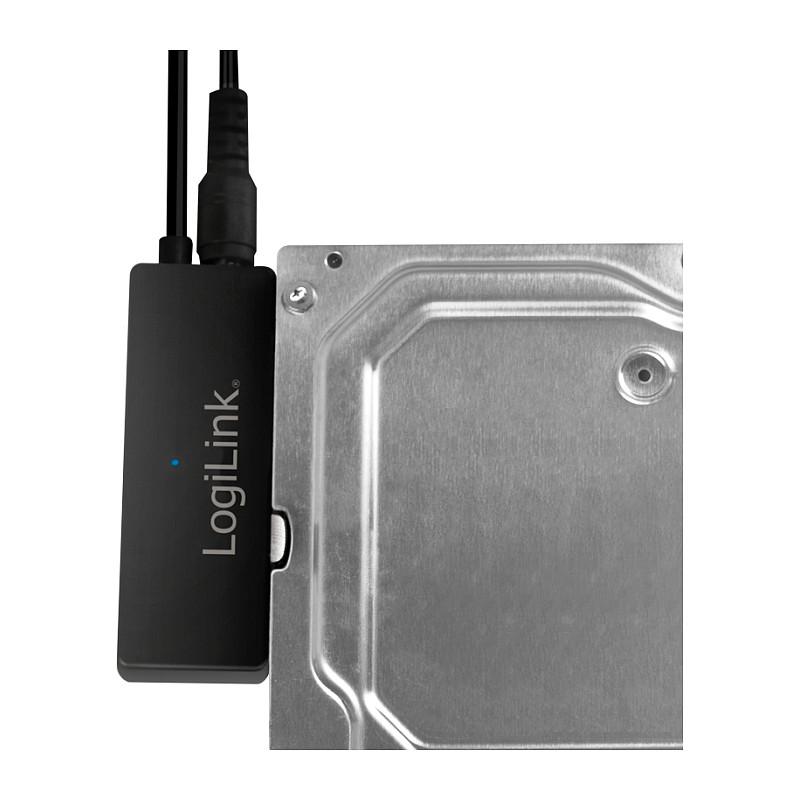 Adapter USB 3.0 në SATA LogiLink me OTB - Zezë - 5