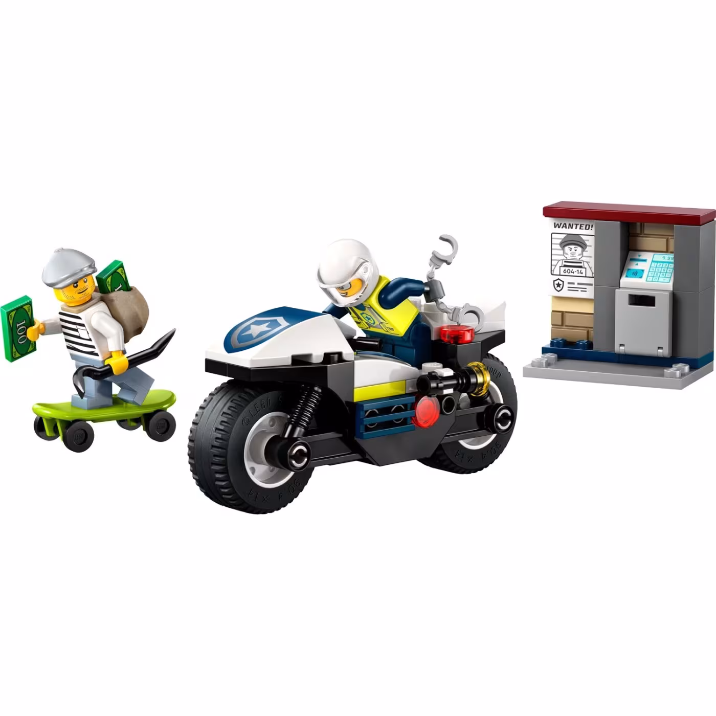 LEGO City Police Motorcycle Chase - 2