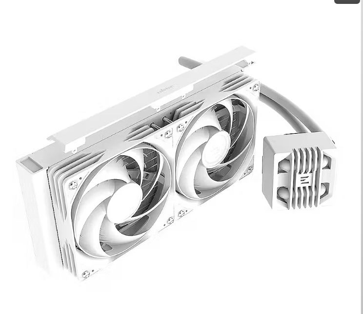 Ftohës për Procesor Zalman ALPHA2 SE A24 / 240mm / 2x120mm / ARGB / PWM / AIO - Bardhë - 2