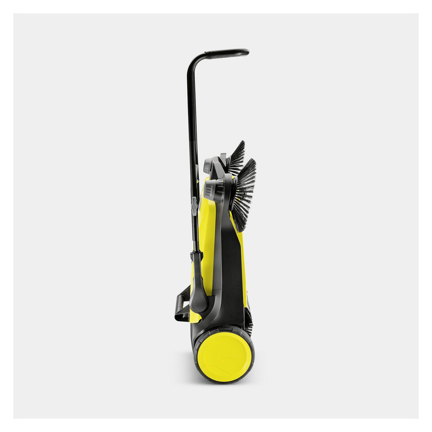 Fshesë Profesionale për pastrim të sipërfaqeve Kärcher S 6 Twin / 3000 m²/h / 86 cm / Manuale – Zezë/Verdhë - 4