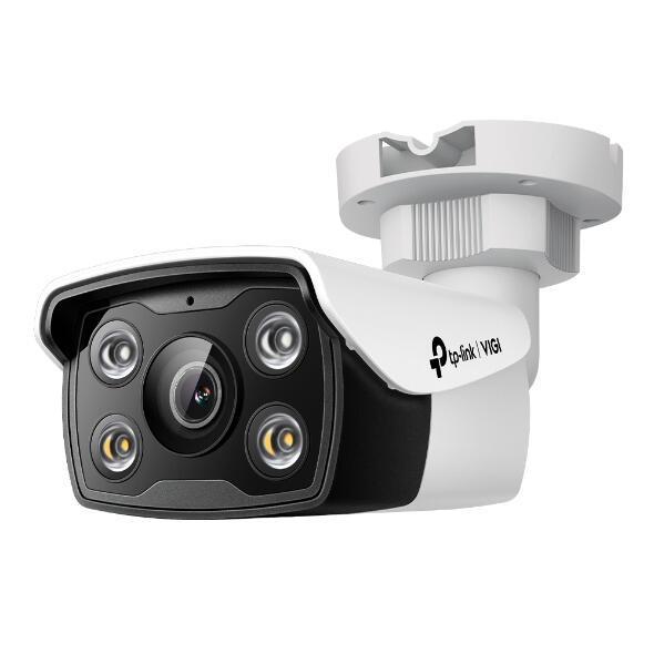 TP-Link VIGI C350 5MP – Full-Color Bullet Outdoor, 6mm, 56° FOV, IR/White Light 30m, AI, 2-Way Audio, PoE, IP67
