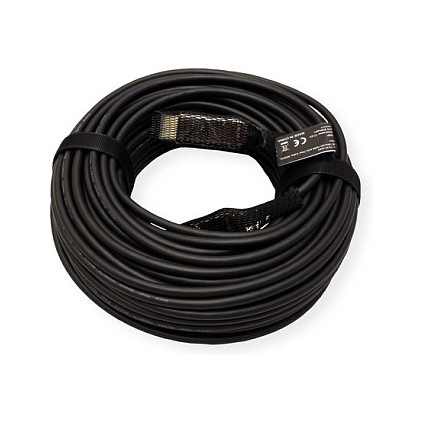 Kabllo HDMI ROLINE 14.01.3487 / HDMI në HDMI / 50m / 8K 60Hz / Optike AOC - Zezë - 2