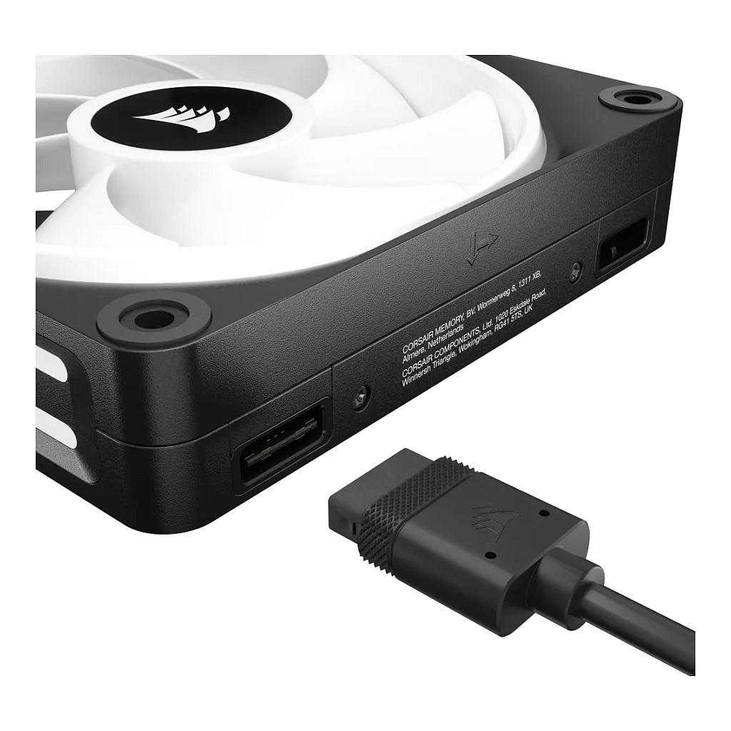 Ftohës për Kasë Corsair iCUE LINK QX120 / 120mm / 480-2400 RPM / RGB / PWM – Zezë - 5