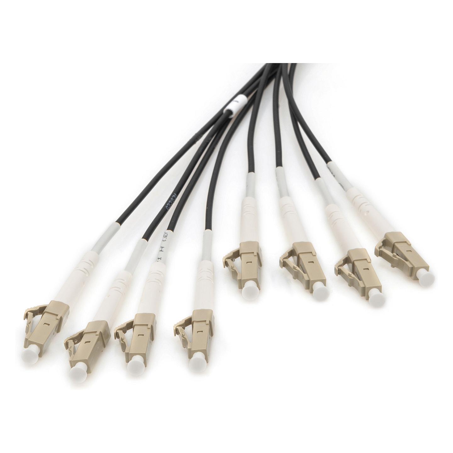 Kabllo për Rrjet DIGITUS DK-24338U050BK-BBB / 8 x LC/UPC - 8 x LC/UPC / OM4 / 50/125 µm / 50 m - Zezë - 2