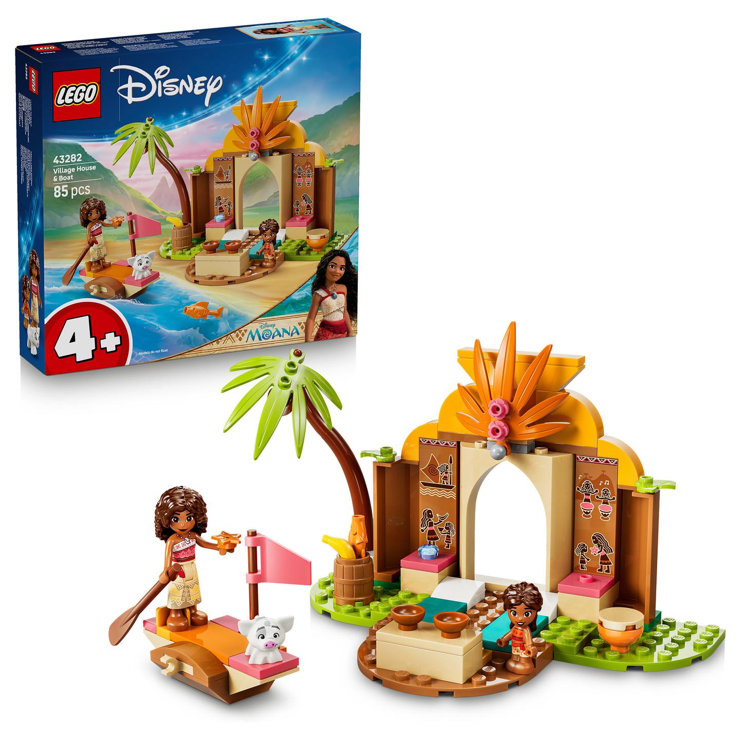 LEGO Disney Princess Moana’s Hut and Boat 43282 - 14