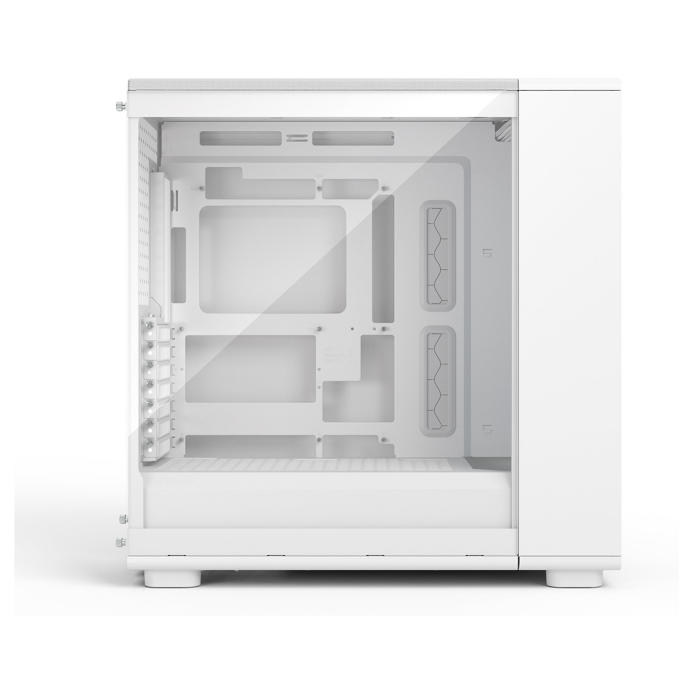 Kasë PC Fractal Design Epoch XL / Mid Tower / E-ATX + ATX / 3x 140mm Fan / Tempered Glass - Bardhë - 8