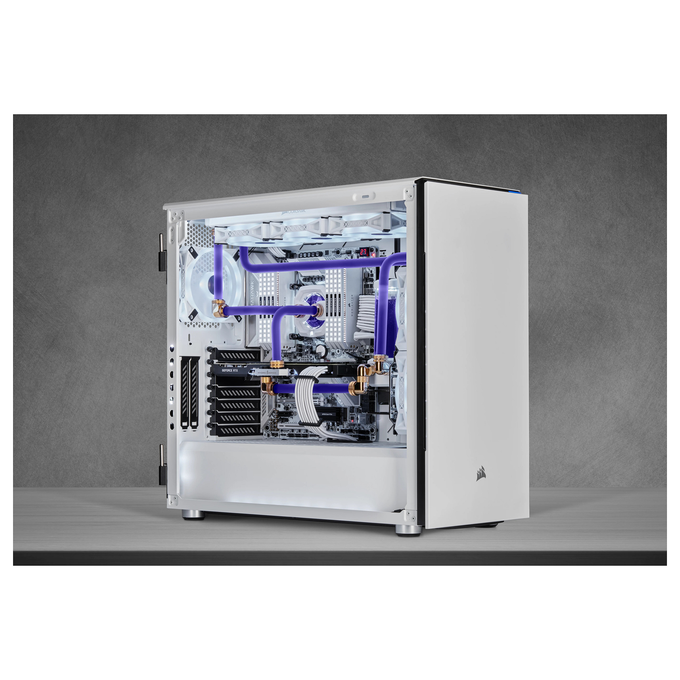 Aksesor për Ftohës Corsair Hydro X Series XT Hardline Tubing / PMMA / 14mm OD / 3×1m / Transparent / Custom Watercooling - 3