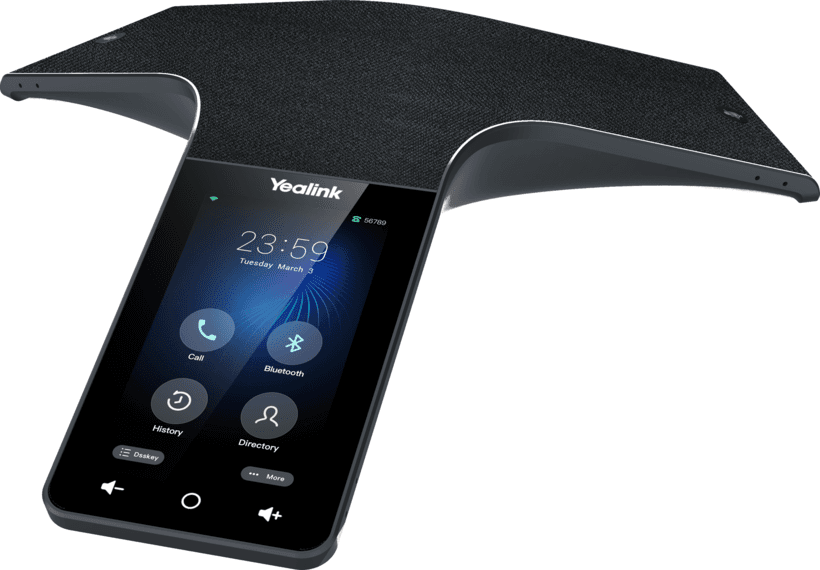 Telefon VoIP Yealink CP965, 5" Ekran me Prekje, Wi-Fi, Bluetooth, PoE, 10-Way Conference - Zezë - 2