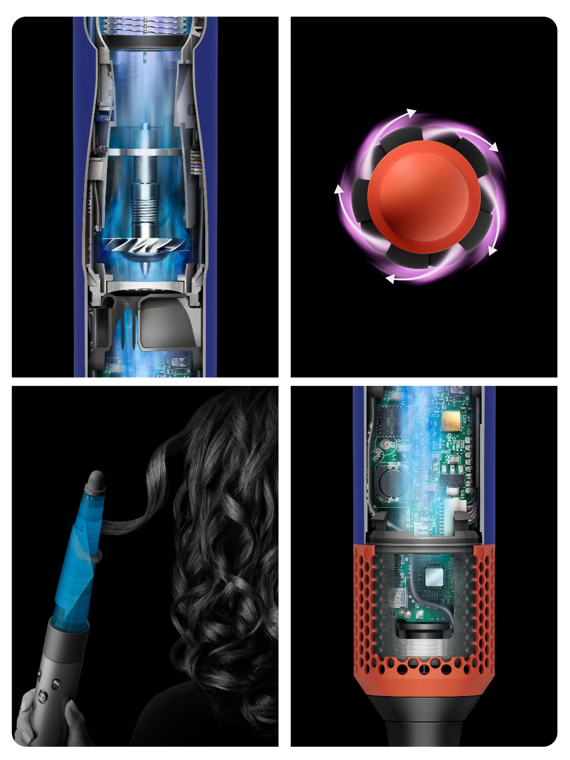 Stilues për flokë Dyson Airwrap i.d. Curly+Coily / 533736-01 – Portokalli/Gjelbër - 5