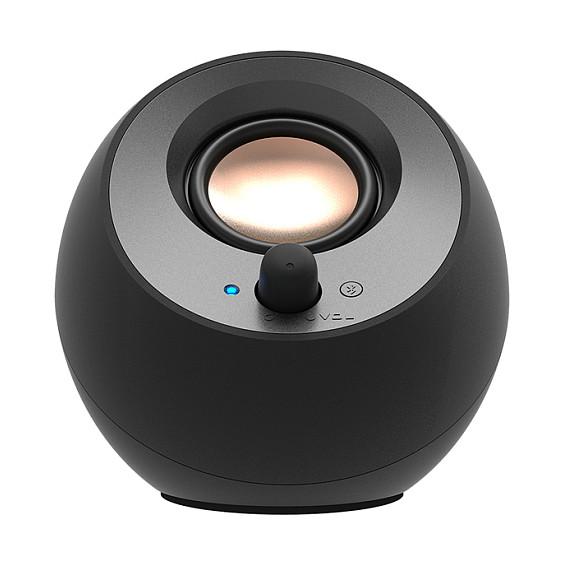 Altoparlantë Creative Labs Pebble V3, 2.0, 8W RMS, 16W Peak, Bluetooth 5.0, USB-C, AUX - Zezë - 4