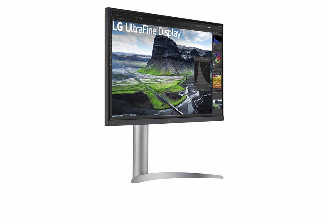 Monitor LG 27UQ850V-W / 27" / UHD IPS / 60Hz / 5ms / HDMI+DisplayPort+USB-C - Bardhë - 3