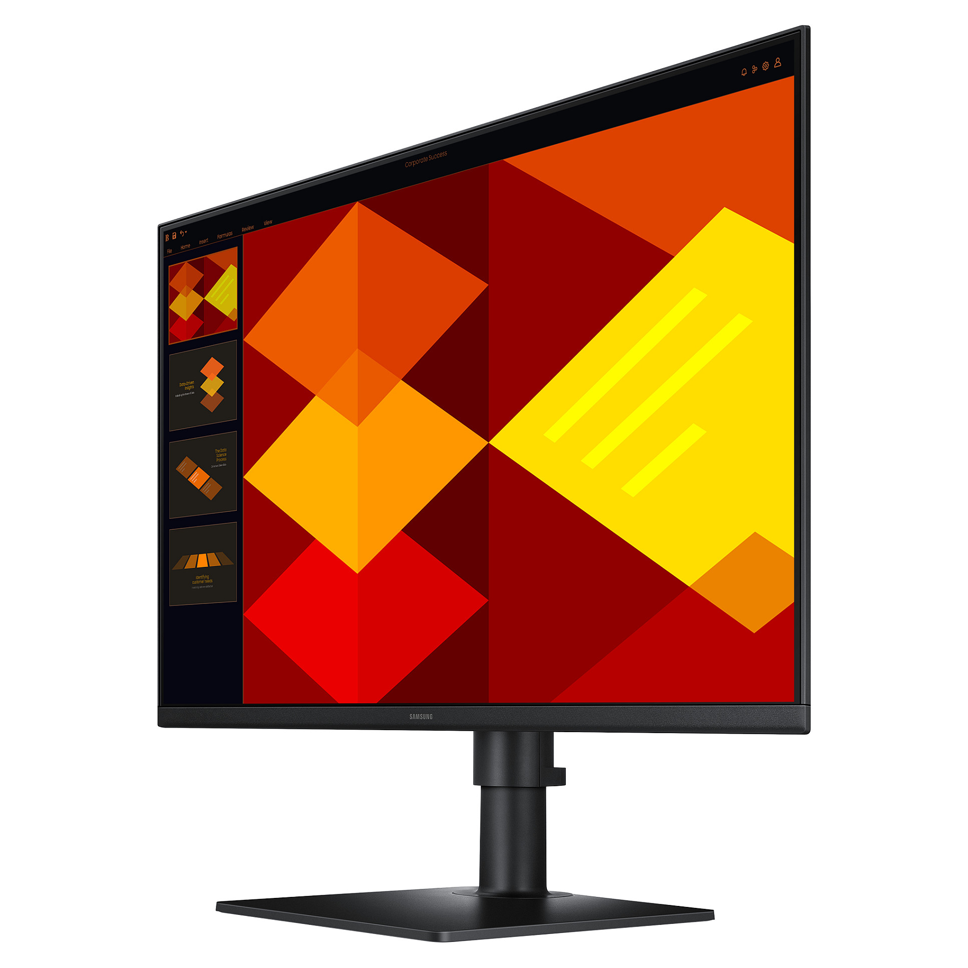 Monitor Samsung S40GD / 27" / Full HD IPS / 100Hz / 5ms / HDMI+DisplayPort+USB Hub - Zezë - 3