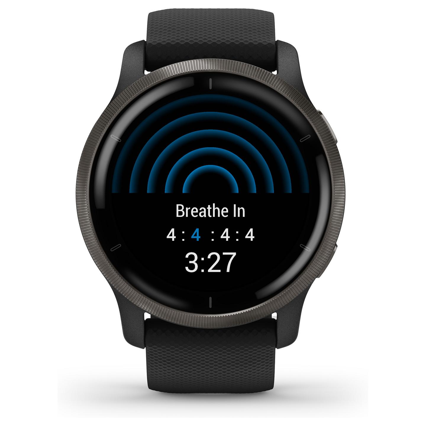 Orë e mençur Garmin Venu 2 / 45mm / AMOLED / GPS / Bluetooth / Wi-Fi - Zezë/Slate - 15