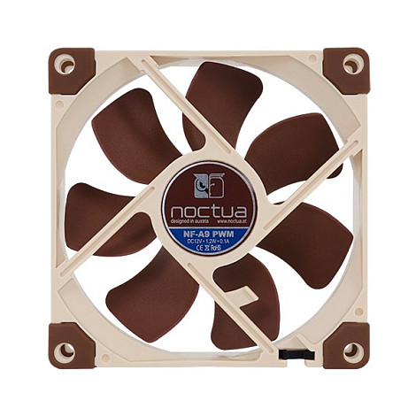 Ftohës për Kasë Noctua NF-A9 / 92mm / 2000 RPM / PWM – Kafe/Krem - 4