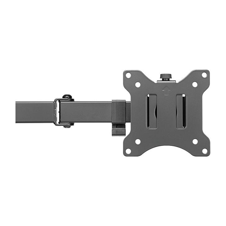 Mbajtëse për Monitor LogiLink BP0043 / 1 Monitor / 17–32" / deri 8kg / 3 Nyje / VESA 75x75 & 100x100 / Rotacion 360° - Zezë - 2