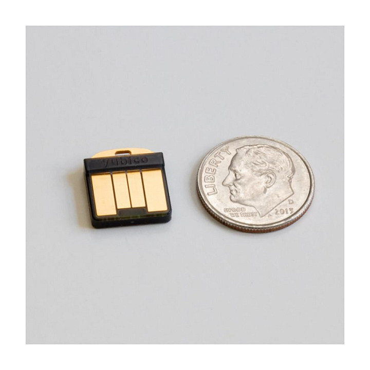Çelës Sigurie YUBICO YubiKey 5 Nano / USB-A - Zezë/Ari - 4