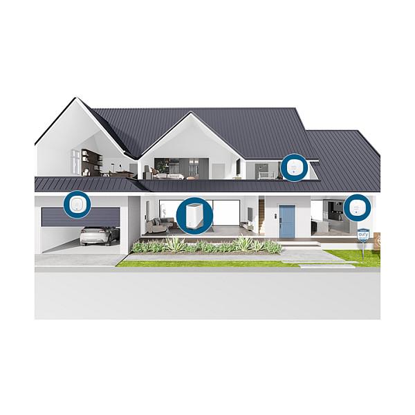 Sensor për Ujë dhe Ngrirje Eufy T89203D1, Wireless, Sub-1G, CR123, IP65 - Bardhë - 14