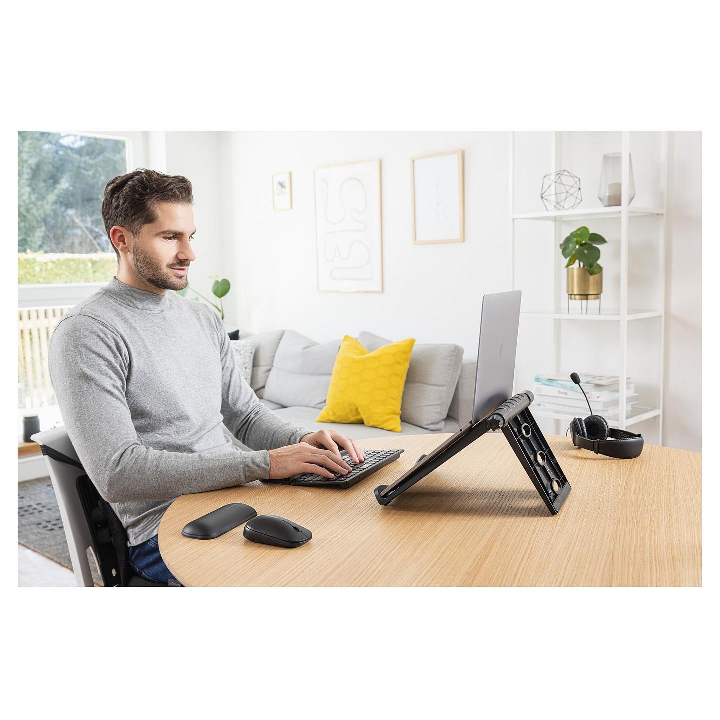 Kufje me kabllo Kensington K97457WW / USB-C / 40 mm / Noise-Cancelling Mic - Zezë - 8