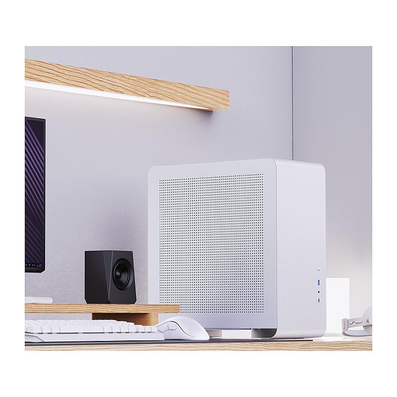 Kasë PC Jonsbo U4 Pro Mesh / Midi Tower / ATX / Mesh - Bardhë - 5