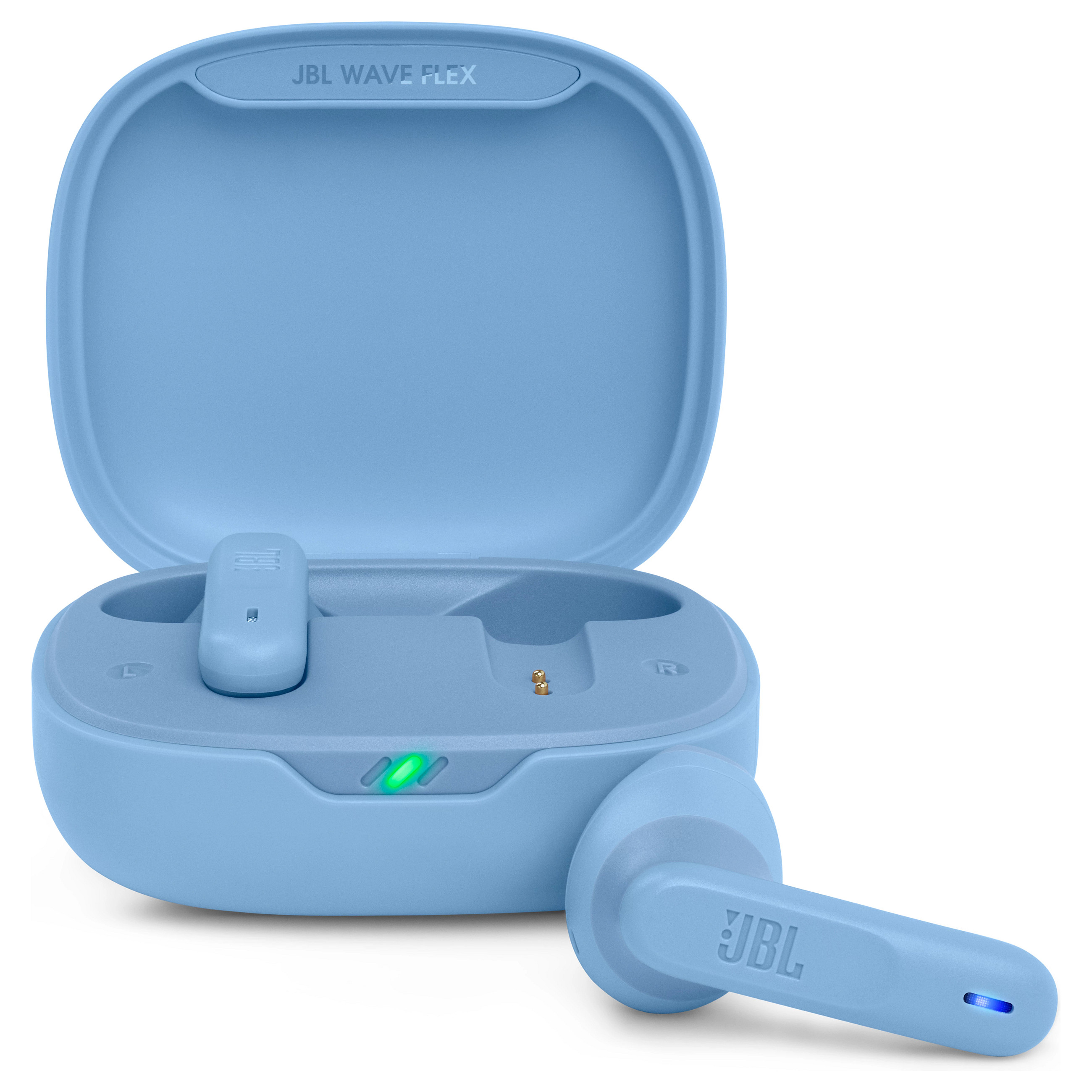 Kufje pa kabllo JBL Wave Flex / TWS / Bluetooth 5.2 / 12mm / Mikrofon / Smart Ambient - Blu - 4
