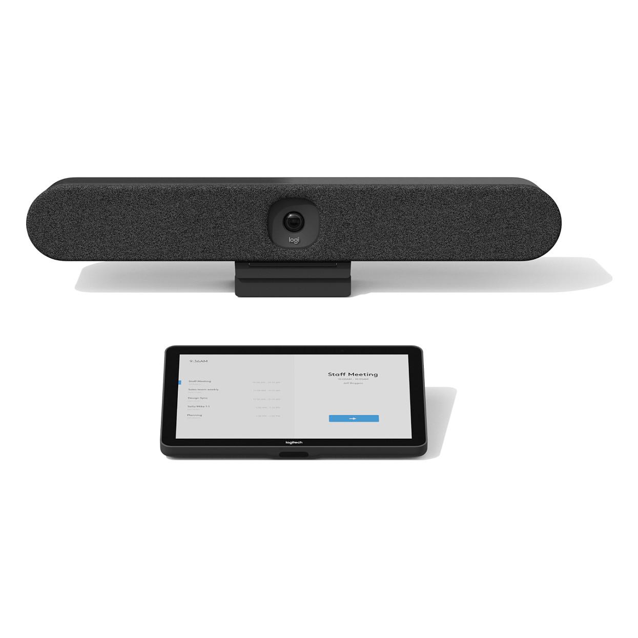 Sistem Videokonference Logitech 991-000480, 4K Ultra HD, ekran IPS 10.1", Wi-Fi, Bluetooth – Grafit - 3