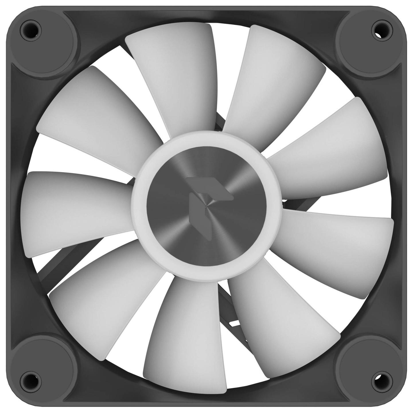 Ftohës për Kasë APNX FP1-Q / 120mm / 1200 RPM / PWM / ARGB – Zezë - 2