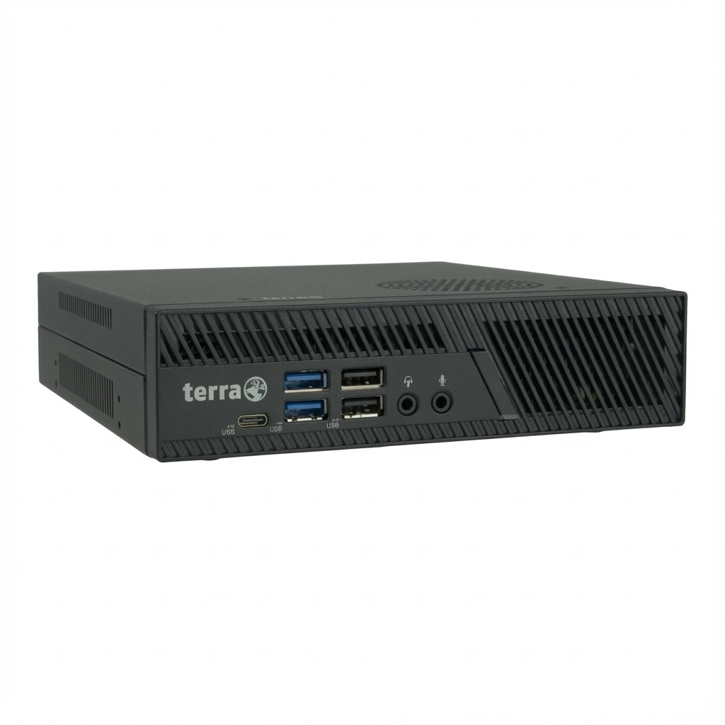 Mini Kompjuter Terra PC-Mini 6000V6.1 SILENT GREENLINE / Intel Core i5-14400 / 16GB DDR5 / 500GB - Zezë - 2