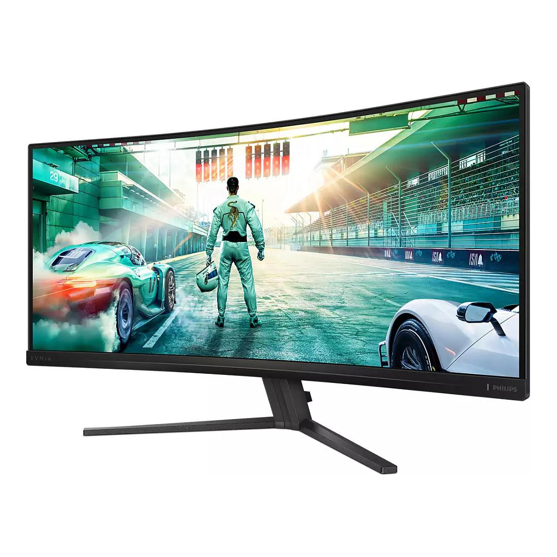 Monitor Gaming Philips Evnia 34M2C3500L / 34" / UltraWide QHD Fast VA / 180Hz / 1ms / HDMI+DisplayPort - Zezë - 4