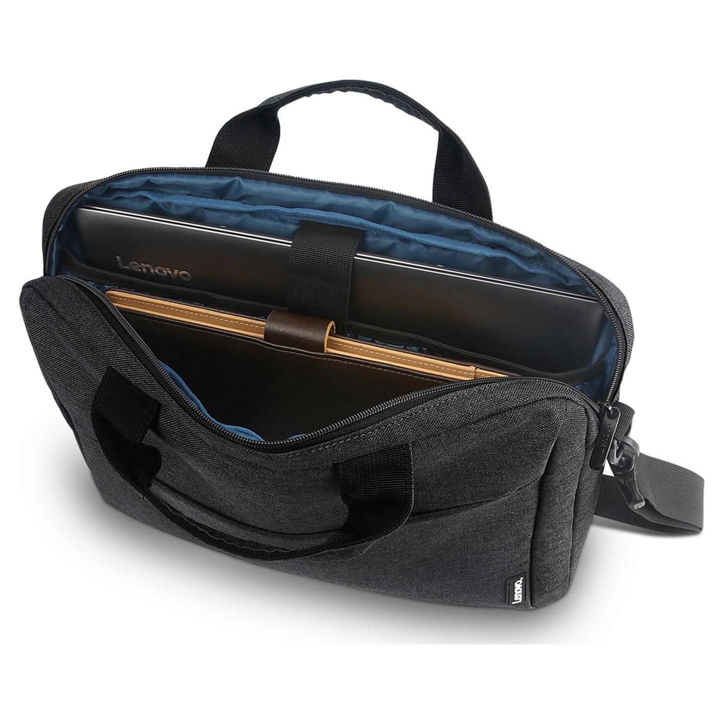 Çantë për Laptop Lenovo Casual Toploader T210, 15.6", Poliester, Rezistente ndaj Ujit, Rrip Shpatulle - Zezë - 5