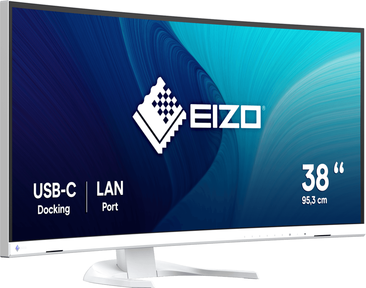 Monitor EIZO FlexScan EV3851X-WT / 37.5" / UWQHD+ IPS / 60Hz / 5ms / HDMI+DisplayPort+USB-C - Bardhë - 3