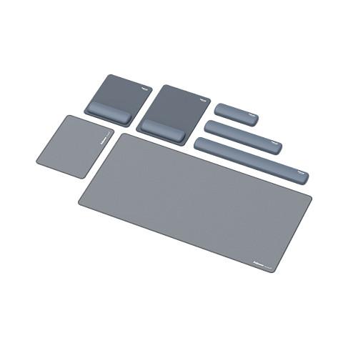 Mbështetëse për Kyçin Fellowes Breyta / Për Maus / Silikon / 18 × 6 cm / Microban / Antibakteriale / EN ISO 9241-5 - Blu - 7