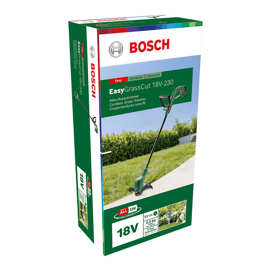 Kositës Bari Bosch EasyGrassCut 18V-230, 18V, 23cm, 1.6mm, 2Ah - Gjelbër - 7